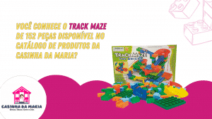 Read more about the article Você conhece o track maze de 12 peças disponível no catálogo de produtos da Casinha da Maria? Confira as características desse brinquedo aqui!